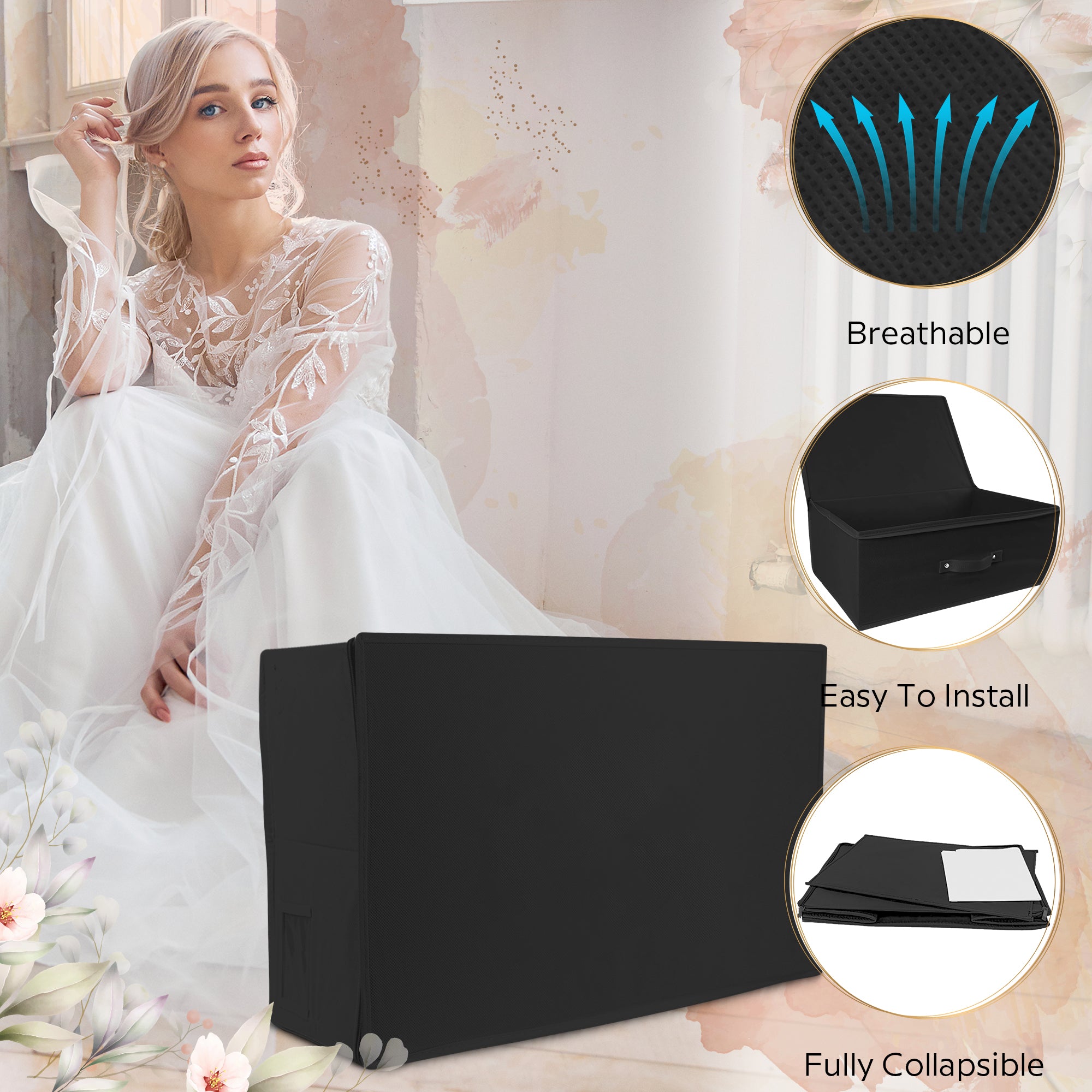 Wedding Dress Travel Storage Boxes Medium & Large Size