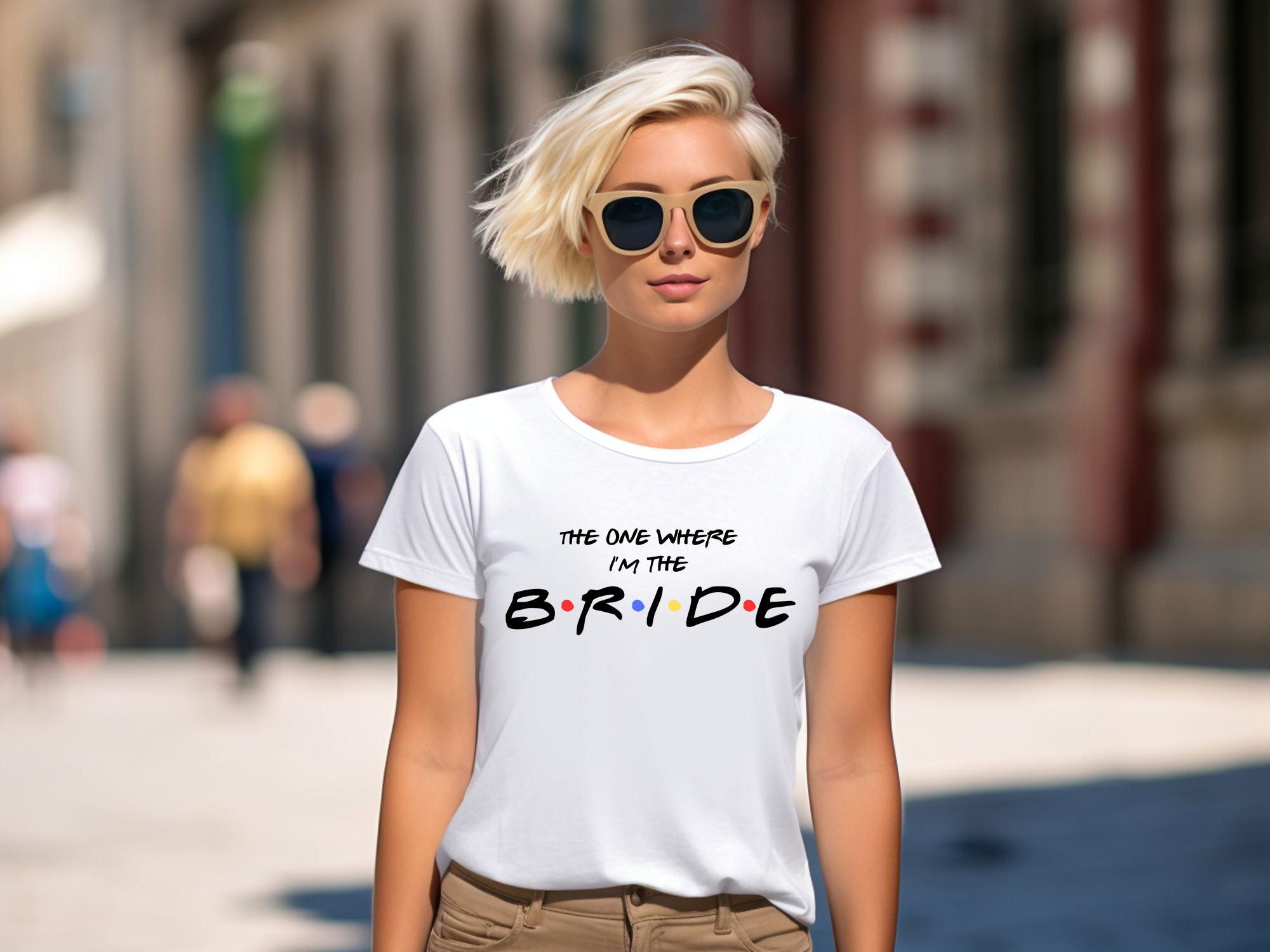 FRIENDS THEME Personalised Hen Do T Shirts