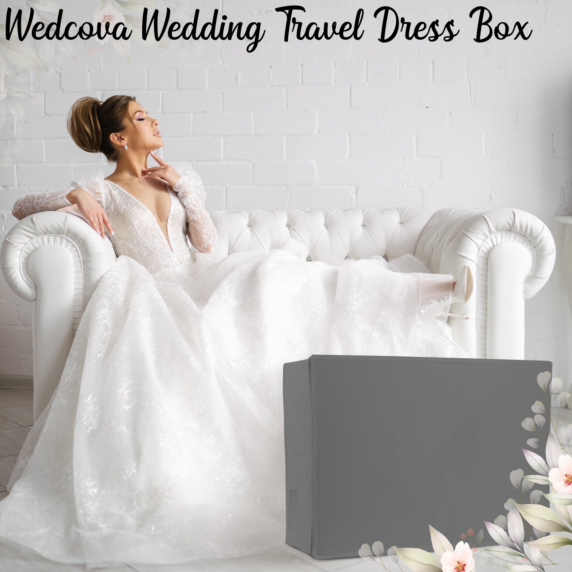 Wedding Dress Travel Storage Boxes Medium & Large Size
