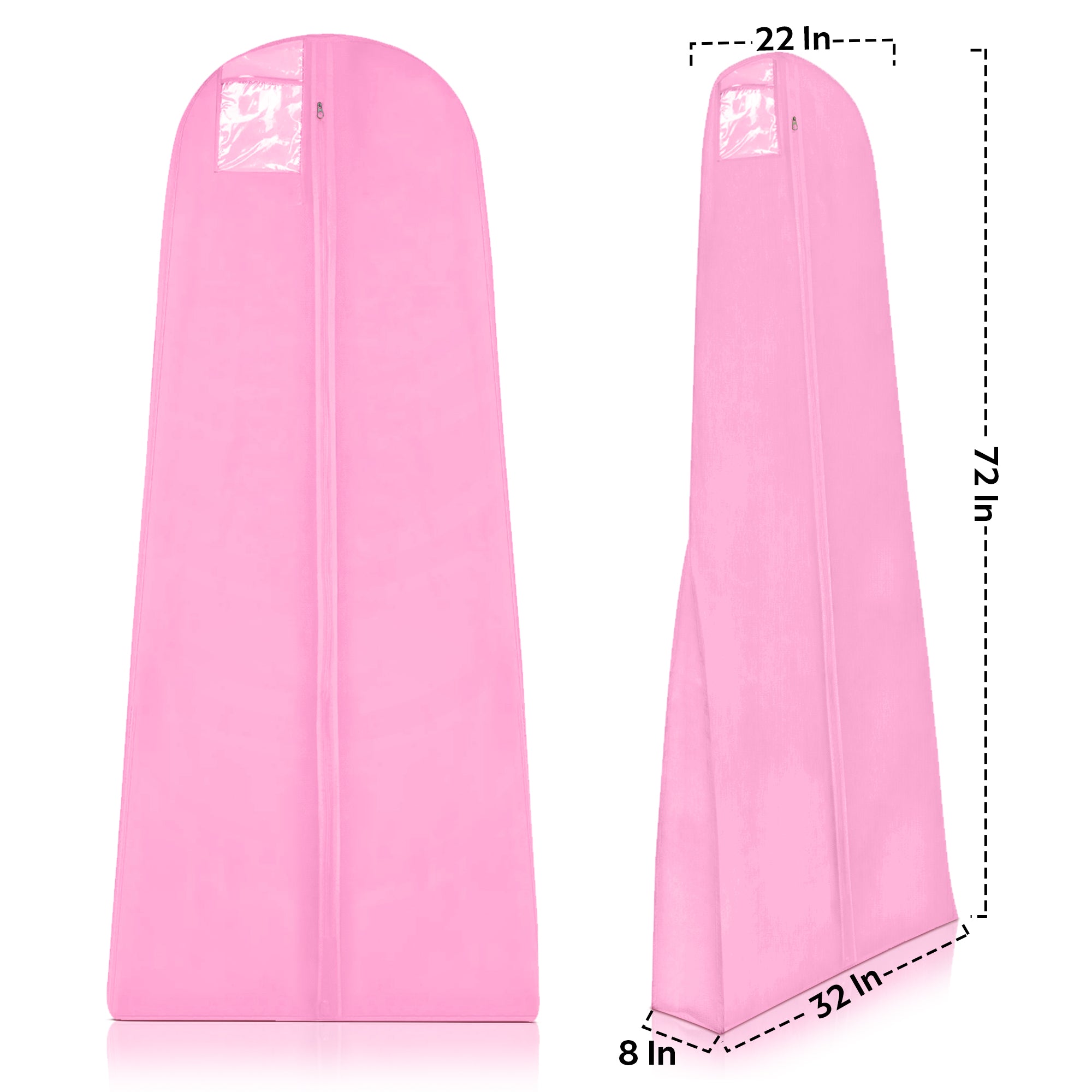 Standard 8" Gusset Bridal Dress Cover Bags