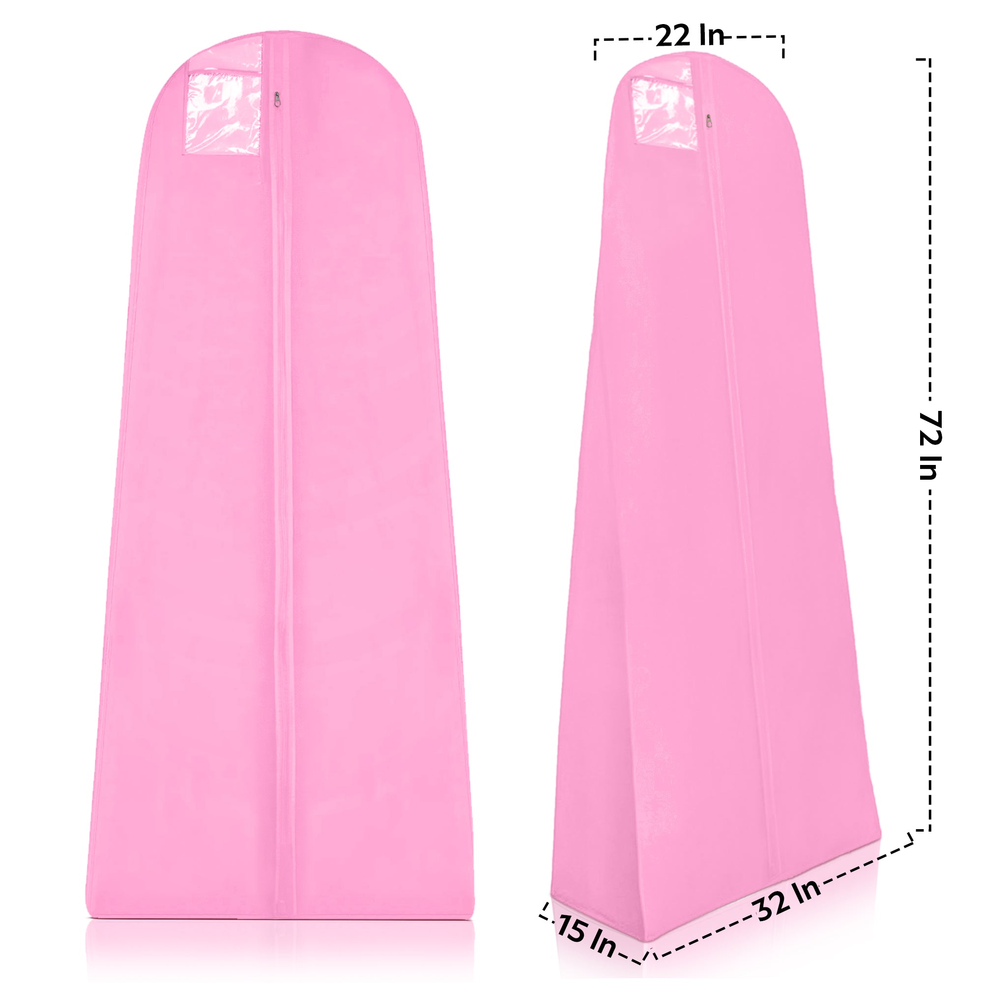 Extra Large 15" Gusset Bridal Dress Cover Bags