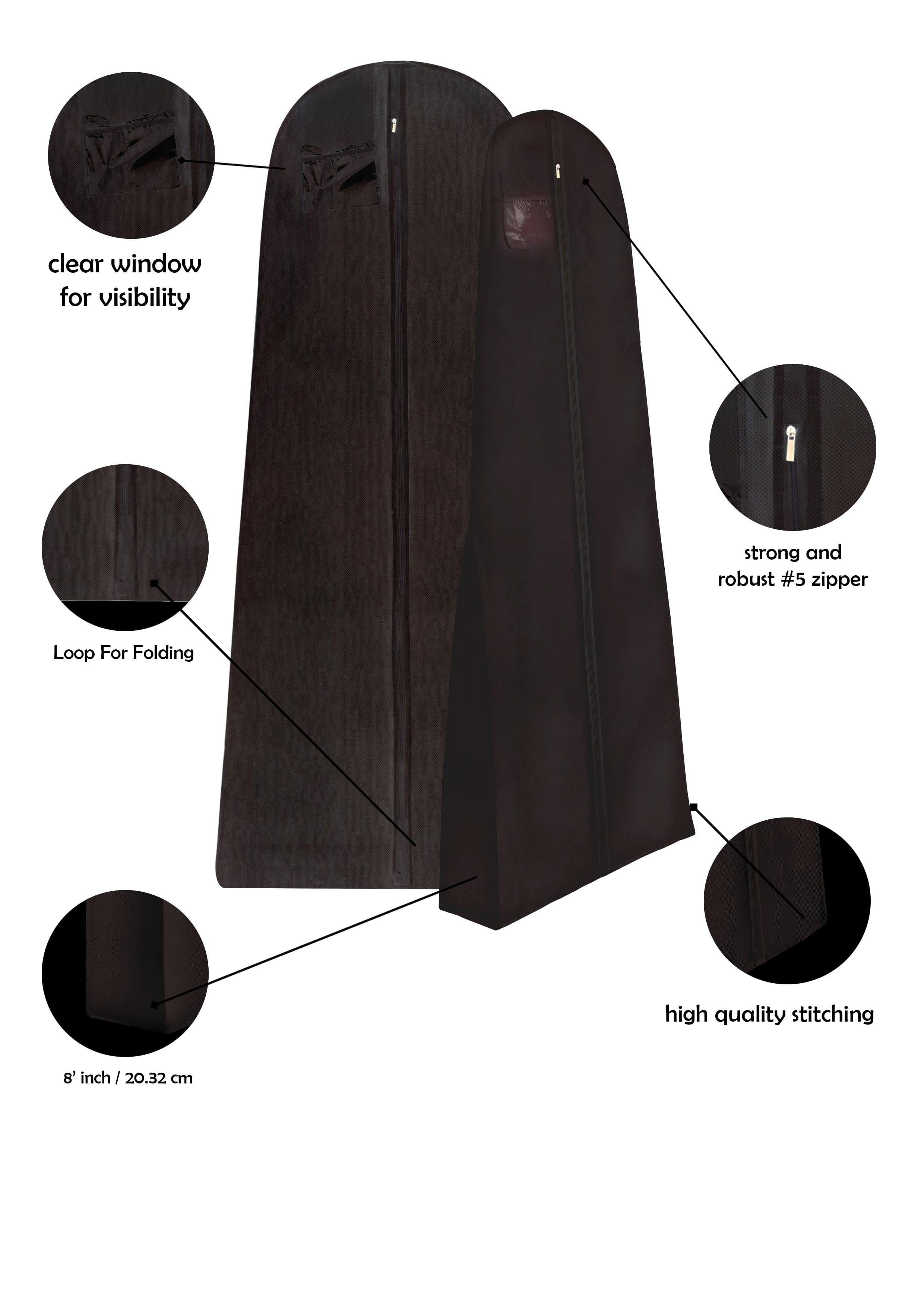 Standard 8" Gusset Bridal Dress Cover Bags - Wedcova UK Ltd