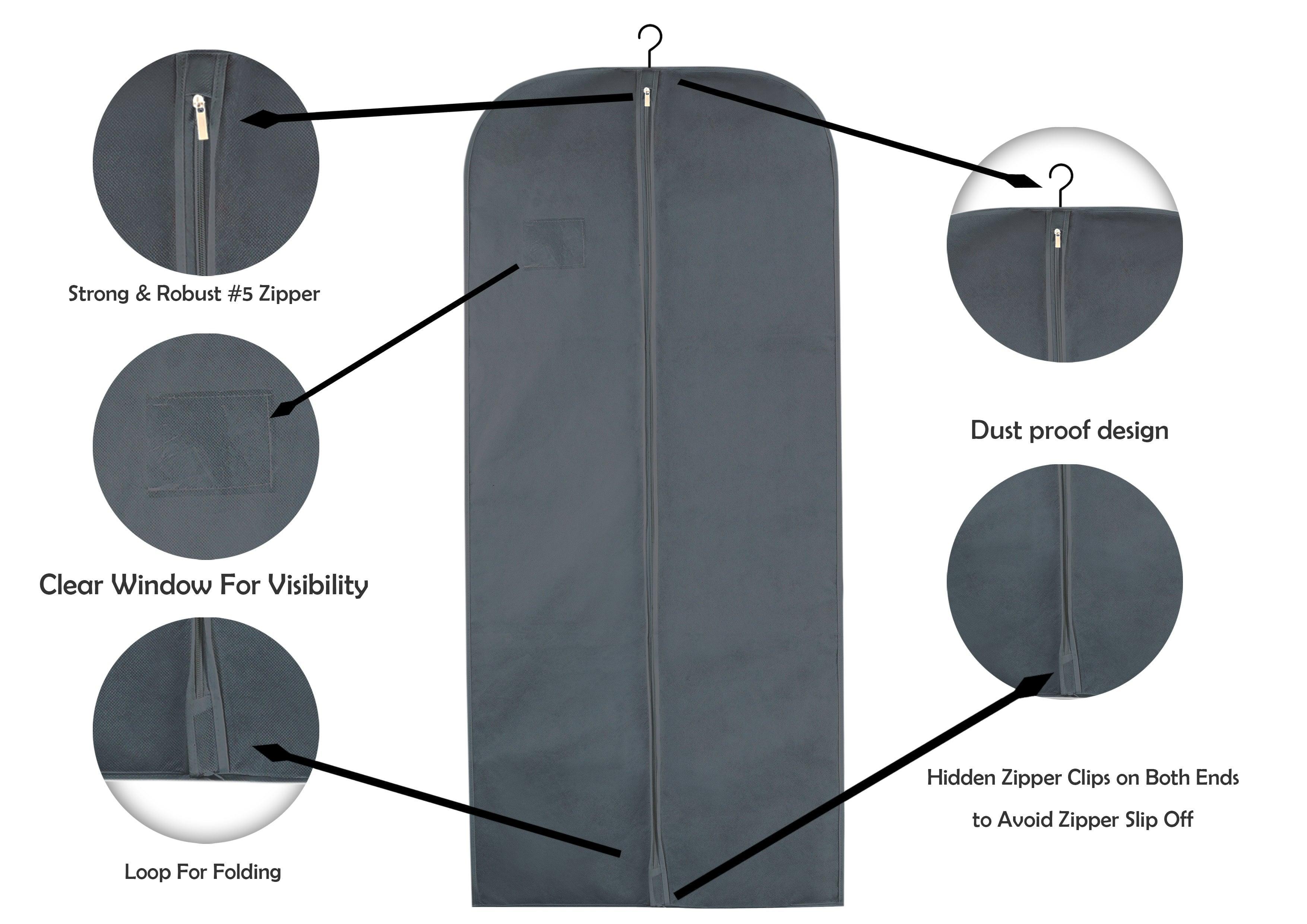 Personalised Men Suit Cover Bags 54" inches - Wedcova UK Ltd