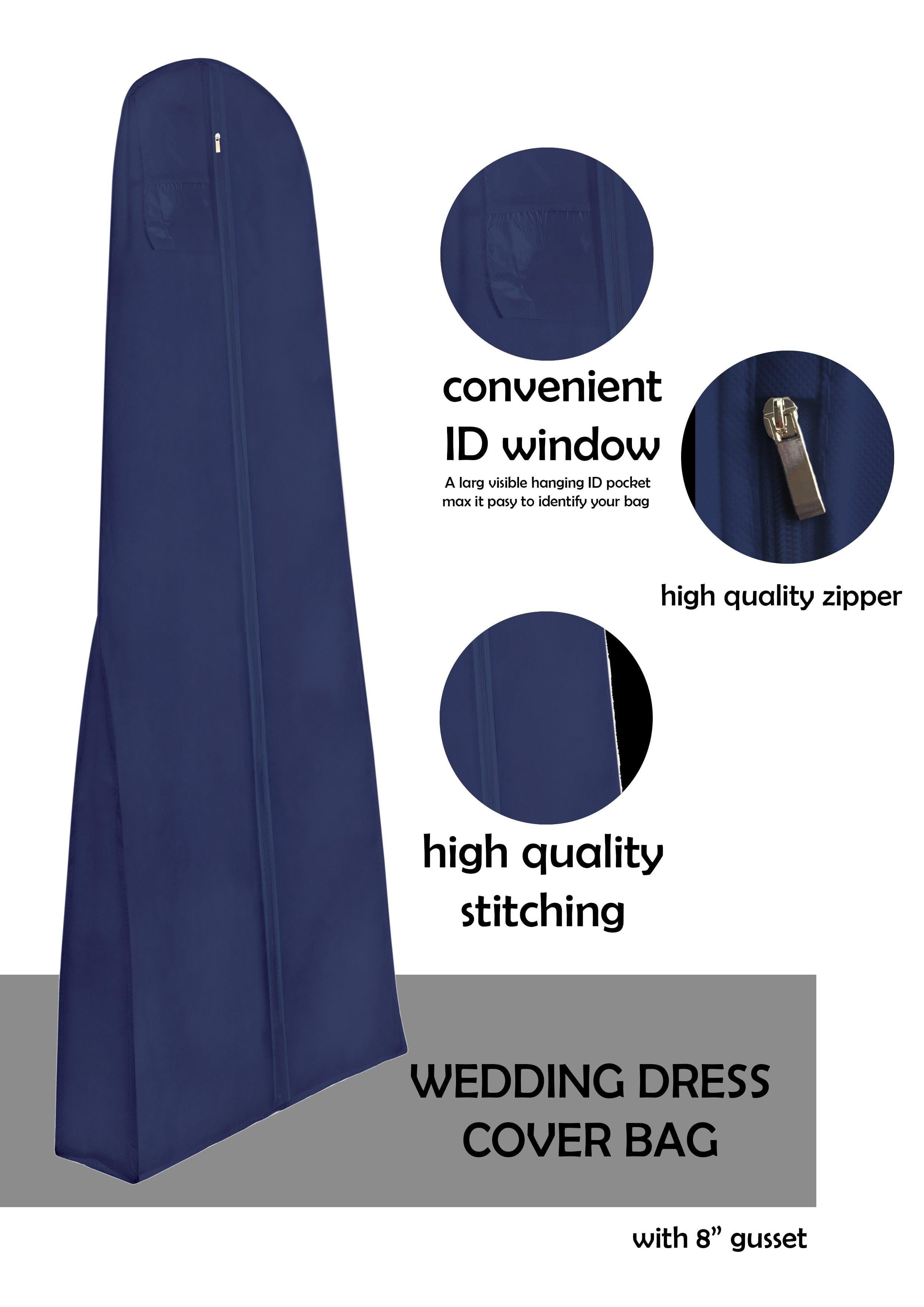 Standard 8" Gusset Bridal Dress Cover Bags - Wedcova UK Ltd