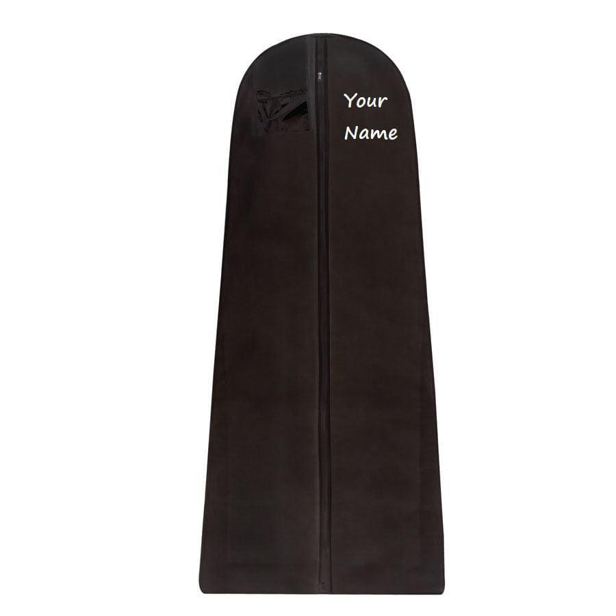 Personalised Wedding Dress Cover Bags with 8" Gusset - Wedcova UK Ltd